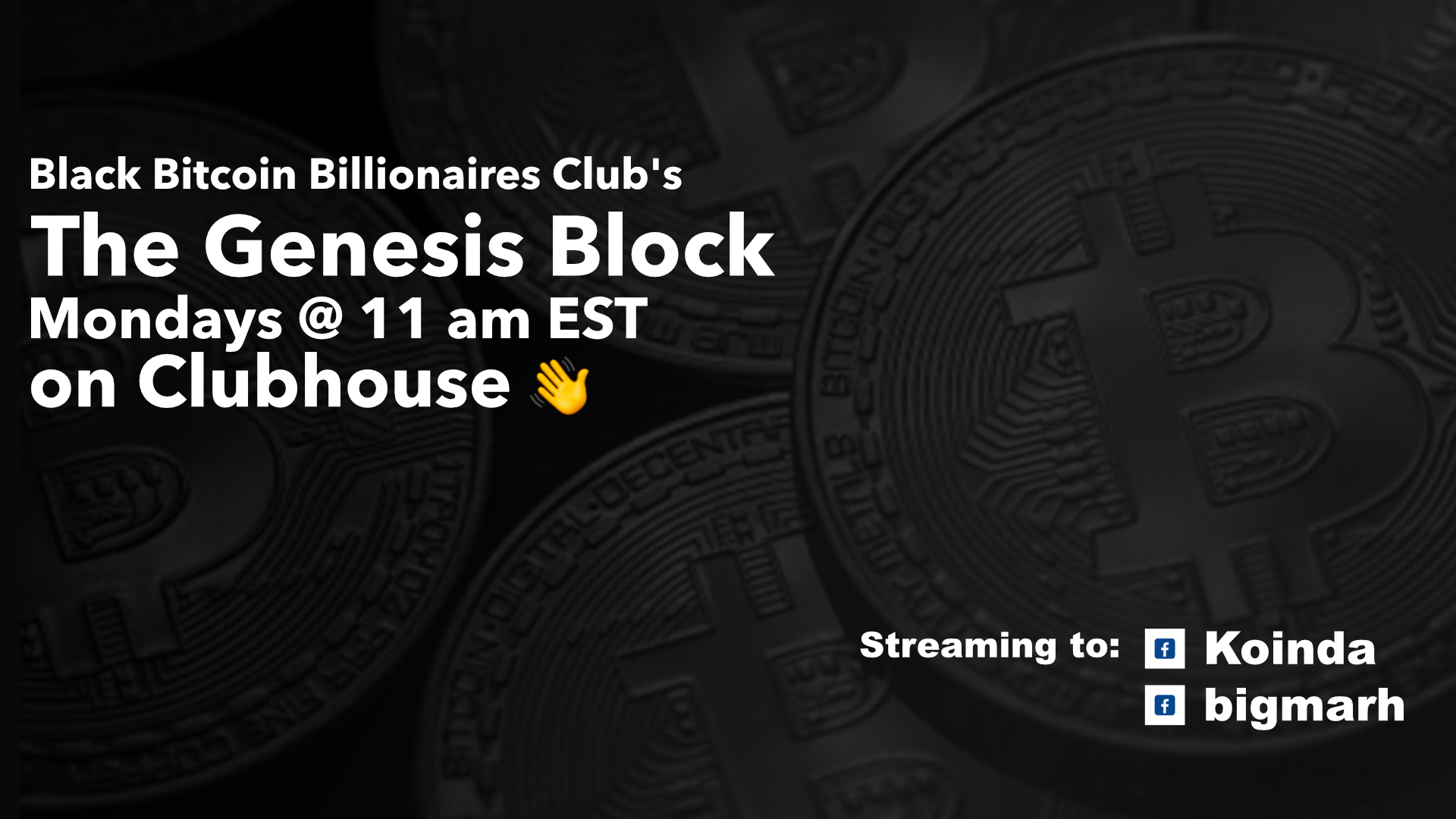 The Genesis Block: Live 2/1/21