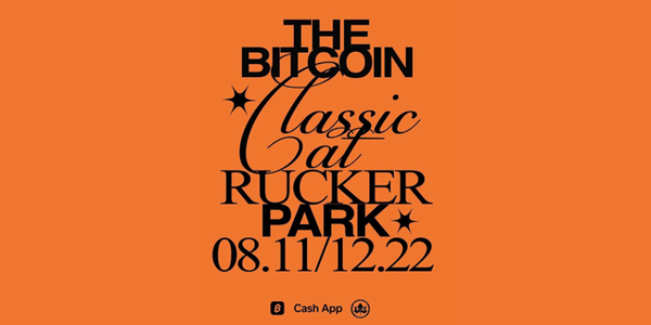 THE BITCOIN CLASSIC TOMORROW AT RUCKER PARK!